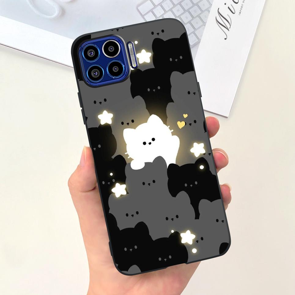 Для Motorola One Vision One Macro Чехол Милый Модный Девчачий Мультяшная Раскраска Funda Etui Для Motorola One 5G Мягкий ТПУ Силиконовый Чехол