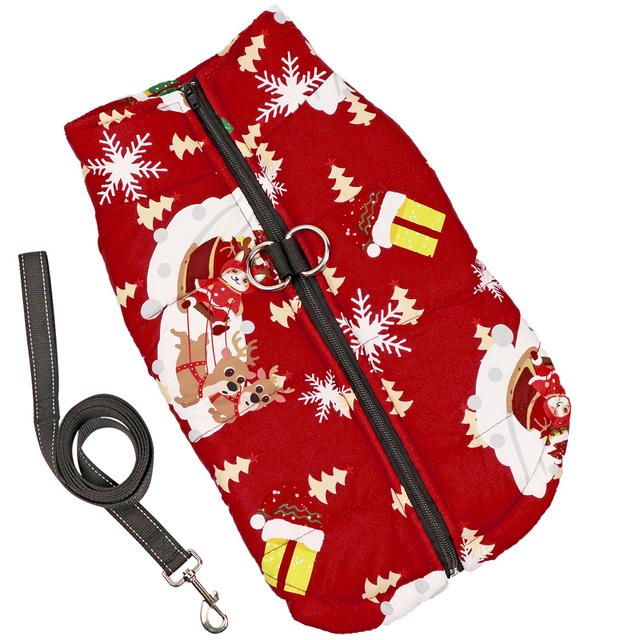 Одежда для собак, зимняя куртка для собак, пальто, водонепроницаемая рождественская одежда для щенков, маленькая, средняя, ​​большая собака, мопс, чихуахуа, Ropa Para Perros