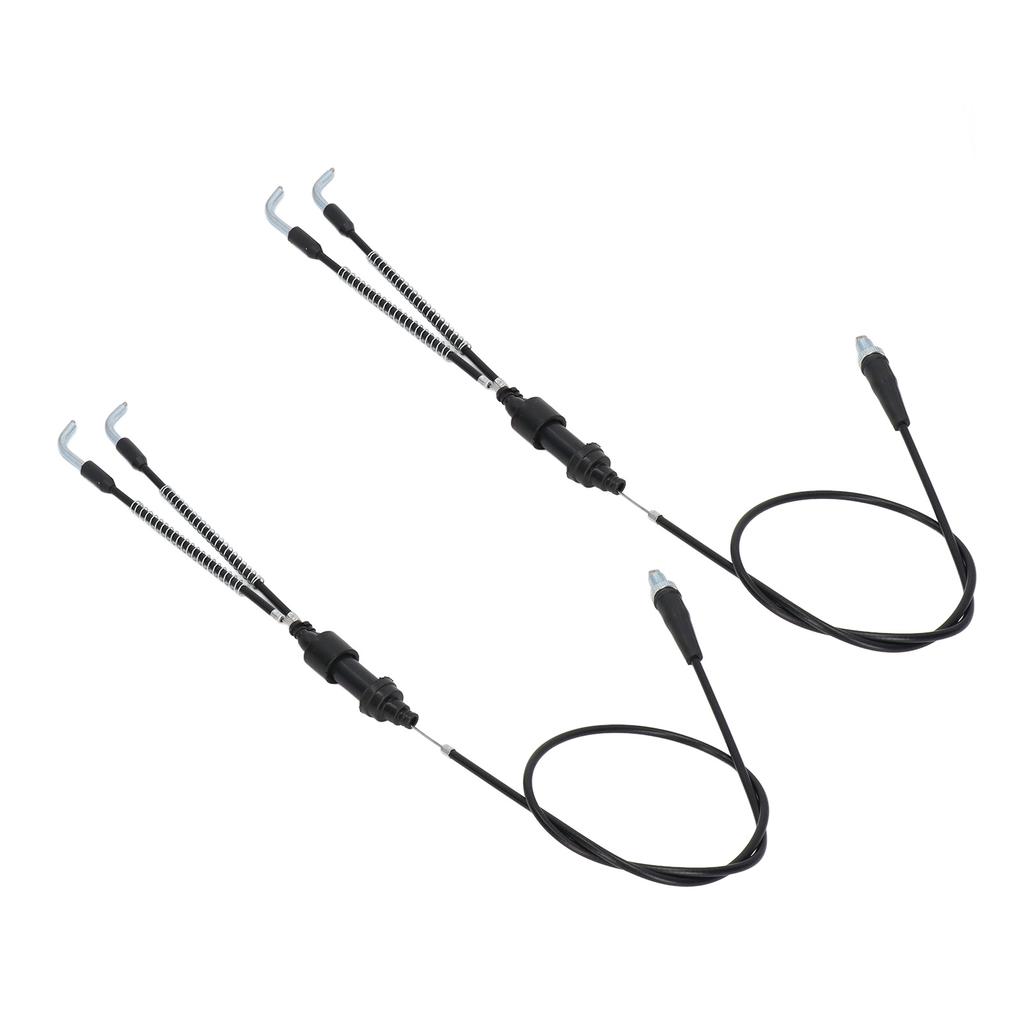 Throttle Cable Black 01 0813 Metal Pull Push Throttle Cable Replacement for Banshee 350 YFZ350 1987‑2006