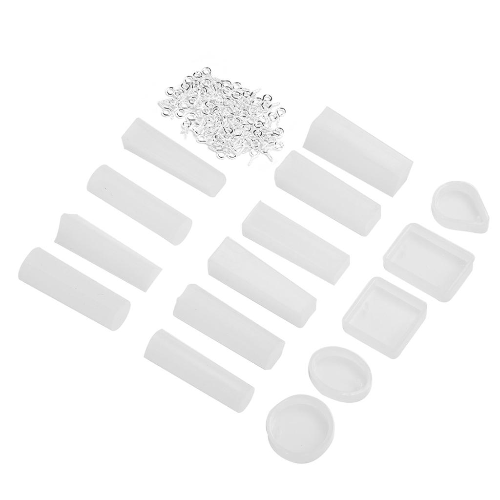 Силиконовая Эпоксидная Форма Набор Рым-болтов DIY Ремесло Ювелирные Изделия Подвеска Изготовление Формы Аксессуар