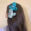 Женская заколка для волос 3D Цветочный декор с сильным захватом Шпилька для волос для фотосессии Цветочная укладка Шпилька для волос Аксессуары для волос