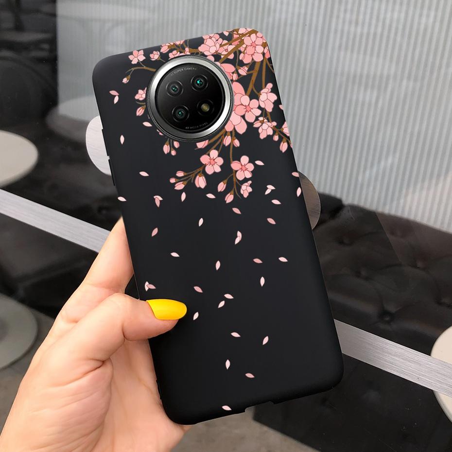Чехол для телефона 'Цветок бабочки' для Xiaomi Redmi Note 9T 5G Funda Redmi Note 9 5G Чехол Силиконовые ТПУ чехлы для Redmi Note9 T 9T 5G