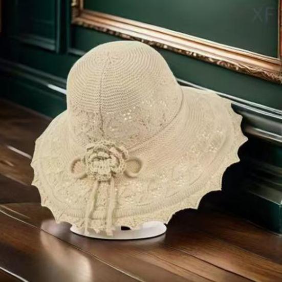 Женская широкополая соломенная шляпа, летняя пляжная шляпа от солнца, складная женская плетеная шляпа для путешествий на свежем воздухе, отпуска