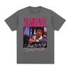 Scarface Tony Montana Vintage Graphic T-Shirt Men's Casual Short Sleeve Streetwear Fashion Clothing Summer Unisex Tee Top Hot