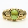 Used BVLGARI Ring EU#49.5 K18 yellow gold 8.5g Yellow Gold green jewelry