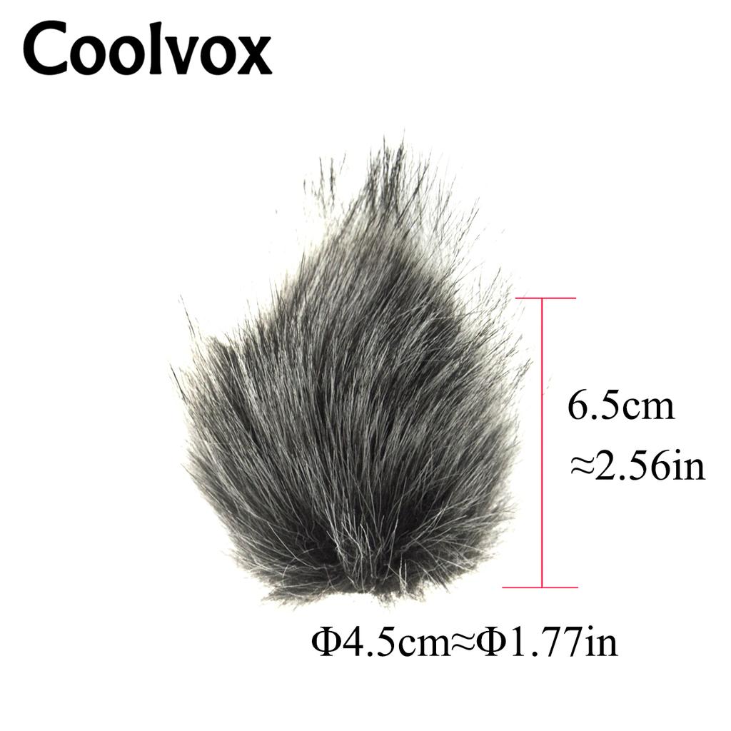 Ветрозащитный свитер для интервью, микрофона, камеры, уличной съемки фильмов и телевидения, микрофон, меховой ветрозащитный чехол-муфта