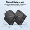 3.1A 5-портовое USB-зарядное устройство для мобильного телефона с вилками EU, US, UK, KR