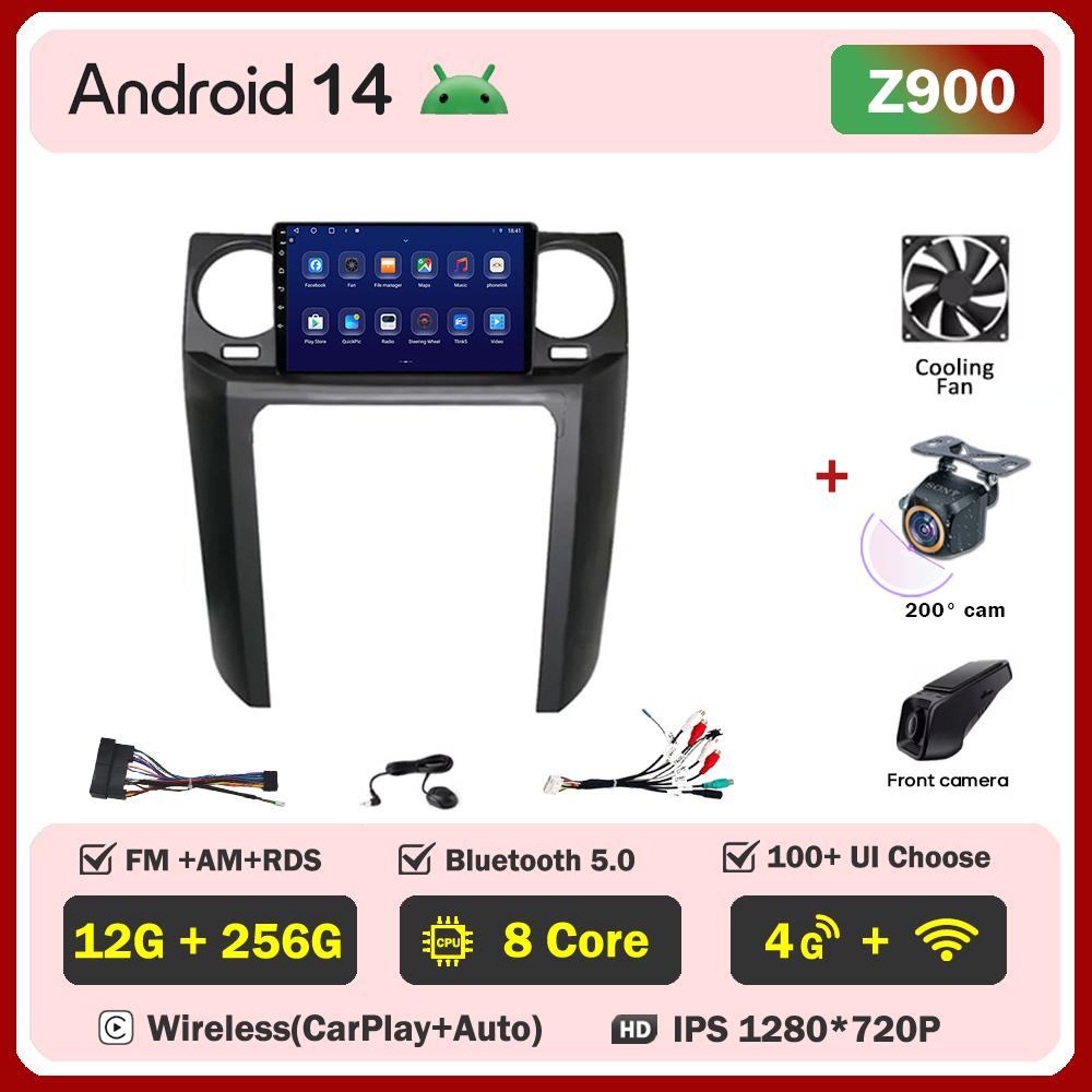 Для Land Rover Discovery 3 2004 - 2009 Carplay Auto Screen Wireless Android Auto Car Intelligent Systems AutoMotive 8 Core DSP