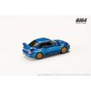 HJ64 1/64 Scale Subaru Impreza 22B STi Version (GC8) Sonic Blue Mica Finished Model HJ646041BL