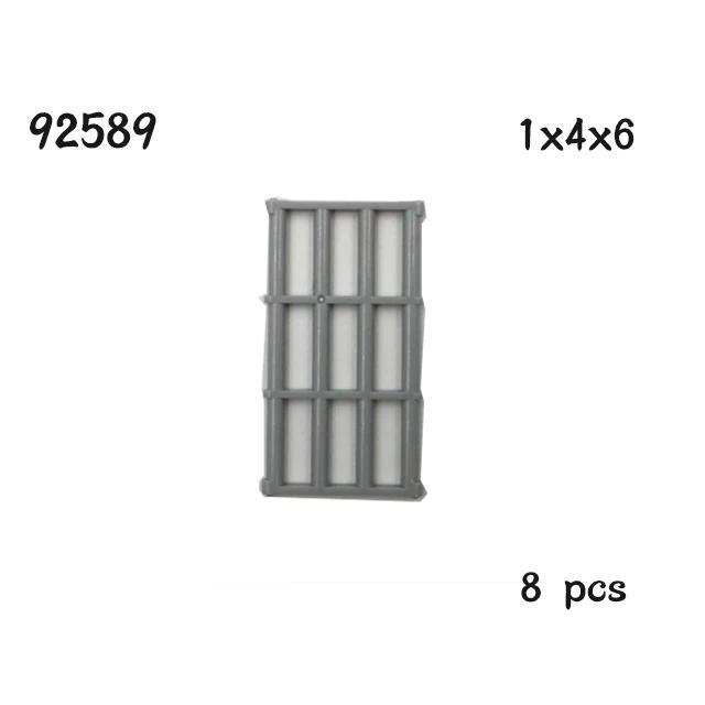 MOC Parts House Деталь 1x4x6 Рама двери Умные окна 10 шт. 60596 60616 60803 57894 60623 60621 92589