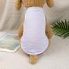 Spring Summer New Dog Clothes Thin Breathable Small Dog Teddy French Bucket Clothes Universal Pet Solid Color Vest Pet Clothes