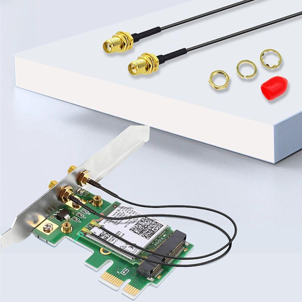 1Pcs 30cm SMA to IPX Cable RF1.13 RP SMA Female Adapter U.FL IPX Coax Cable for Wifi Router Antenna