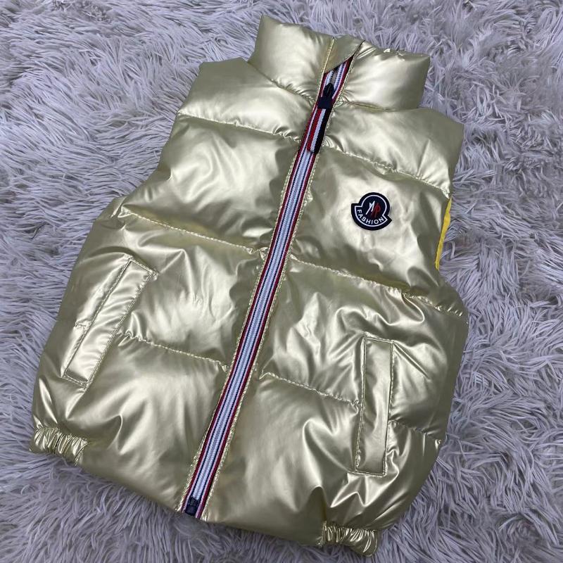 Детский пуховый жилет, зимний повседневный утепленный жилет для мальчиков и девочек