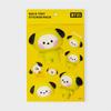 LINE FRIENDS BT21 Chimmy Big & Tiny Remover Bubble Sticker