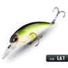 M65 65mm Meredith Jerk Crank 14g Floating 225m Treble Hooks Pike Bass Pz0165f