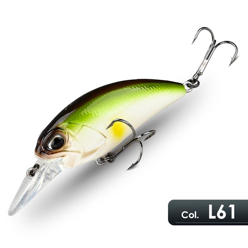M65 65mm Meredith Jerk Crank 14g Floating 225m Treble Hooks Pike Bass Pz0165f