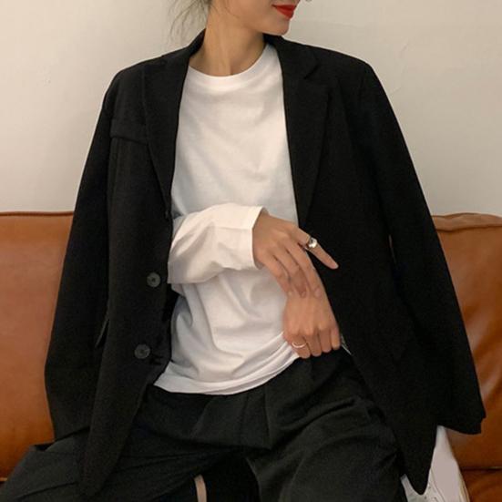 Женская нижняя рубашка с круглым вырезом, однотонная, с длинными рукавами, универсальная