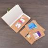 Journal Kraft Paper Diary Cards Storage Bag File Holder Tickets Cards Holder Card Holder Pocket