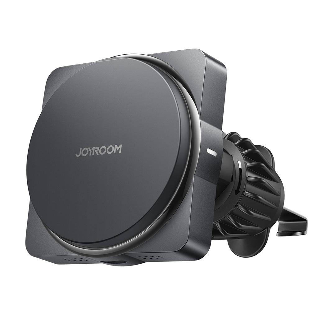 JOYROOM JR-ZS506 15 Вт Автоматически вращающаяся Магнитная Беспроводная Автомобильная Зарядная Станция Быстрая Зарядка Крепление для Телефона