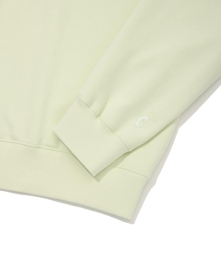 COVERNAT Authentic Logo Sweatshirt Apple Green
