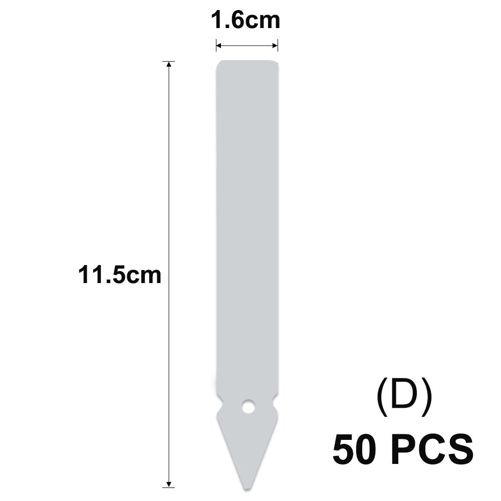 Высокие белые бирки для садовых растений в горшках, водонепроницаемые, устойчивые к ультрафиолетовому излучению, этикетки для теплиц, цветов, овощей, трав, маркеры для вывесок