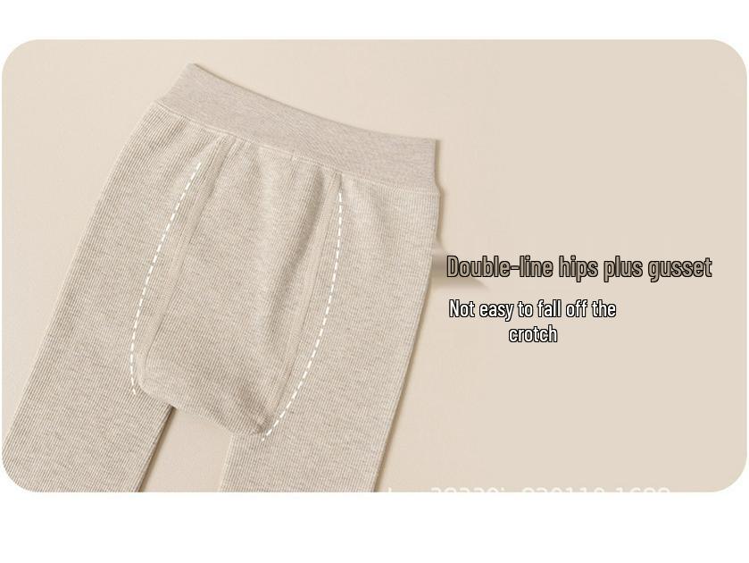 Полосатые леггинсы для девочек с бархатной подкладкой: Плотные, теплые колготки и танцевальные носки для осени/зимы