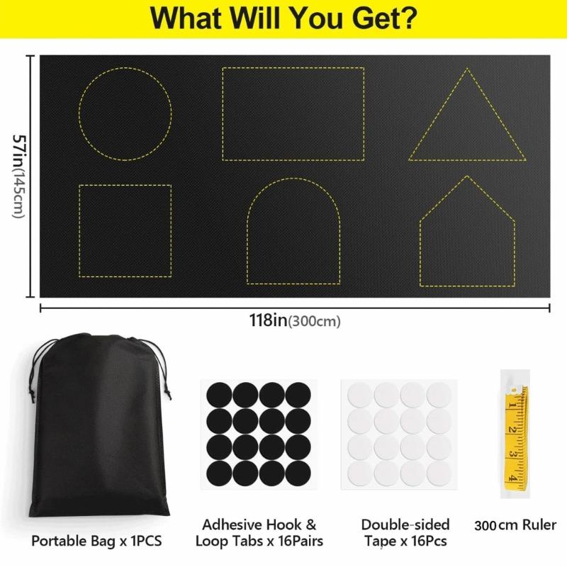 Durable Adhesive Light Reducing Curtain highlighting Silver Coating Repels Heat Works With Multiple Window Sizes 145x300cm