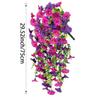 1PC Outdoor Courtyard Artificial Flowers, Eucalyptus Morning Glories, Silk Flowers, Home Wedding Decorations