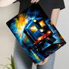 Vintage Locomotive Night Scene Oil Painting Style Custom Metal Tin Sign Home Wall Decor for Living Room Study Bar