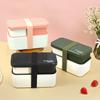 Bento Box 1450 мл герметичный ланч-бокс штабелируемые коробки для закусок с отделениями контейнер для приготовления еды для школы офиса кемпинга