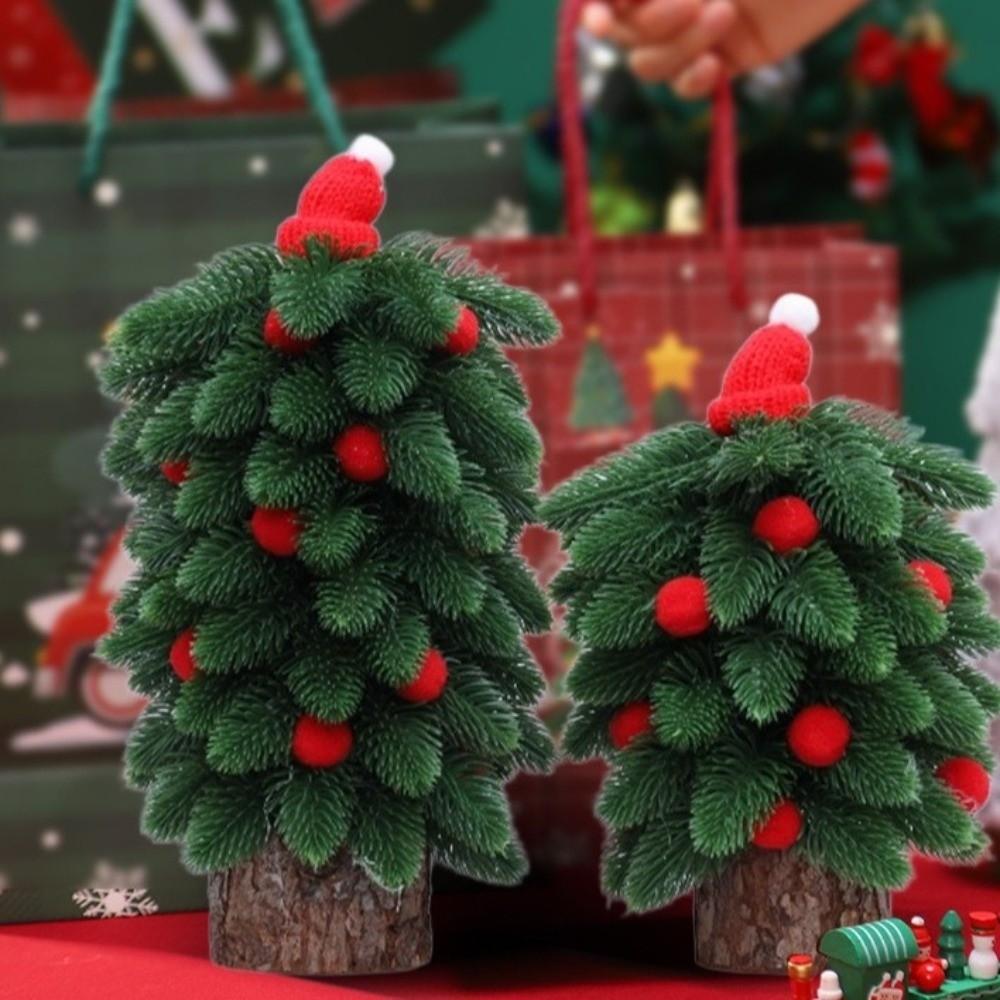 Tower Shaped Christmas Tree Ornaments Lifelike Christmas Decorations  Festival Decoration