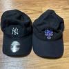 Б/у Черная кепка 9TWENTY New York Yankees Mets