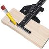 Woodworking Scribing Gauge, T-shaped, Aluminum Alloy, Ideal for Measuring and Accurately Marking DI Angle Gauges, Stable and Lightweight