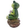 Мультяшная садовая статуя лягушки, милая скульптура животного, поделки, украшение лягушки, аквариум