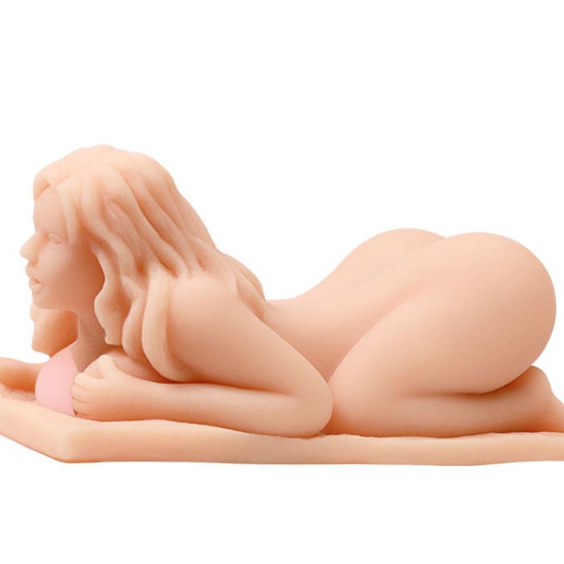 Мужская секс-кукла-мастурбатор, перевернутый силиконовый TPE, настоящая кожа, надутая большая задница, секс-позиция, игрушка для взрослых