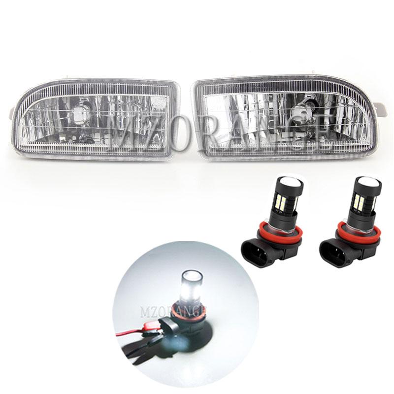 Противотуманные фары для Toyota для Land Cruiser 100 HDJ100 UZJ100 HZJ105 FZJ100 FZJ105 1998-2007 светодиодные противотуманные фары противотуманные фары