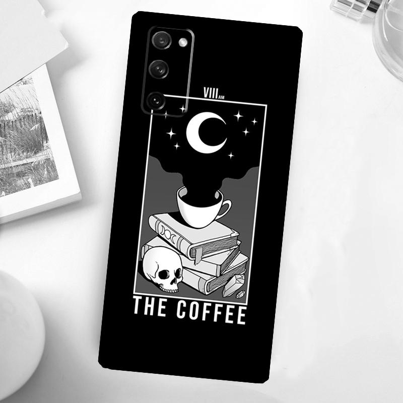 Чехол для телефона "Книги и Кофе" для Samsung Galaxy S23 S24 Ultra S22 S20 S21 FE Note 20 10 S8 S9 S10 Plus