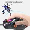 G6 RGB Проводная игровая мышь с эргономичным дизайном и настраиваемым программированием 12 клавиш макросов