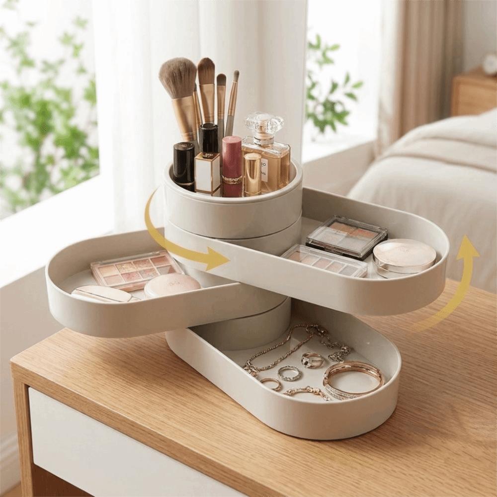 Minimalist Makeup Brush Storage Bucket Large Capacity Jewelry Storage Box Student Desktop