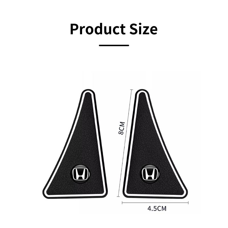 Car Door Corner Protector Sticker Silicone Anti-Collision Cover Accessories For Honda Civic Accord CRV Fit Jazz CBR cb500x UQ8