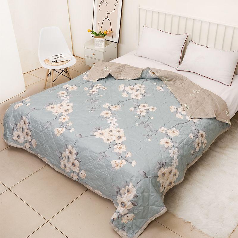 Летнее прохладное одеяло Летнее машинная стирка Кондиционер Весна и осень Одинарное/двойное летнее одеяло