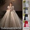 1 ярд Роскошная африканская тяжелая кружевная ткань с бисером и пайетками для шитья своими руками, для свадебного платья, для вечеринки, блестящая прозрачная тюлевая кружевная ткань