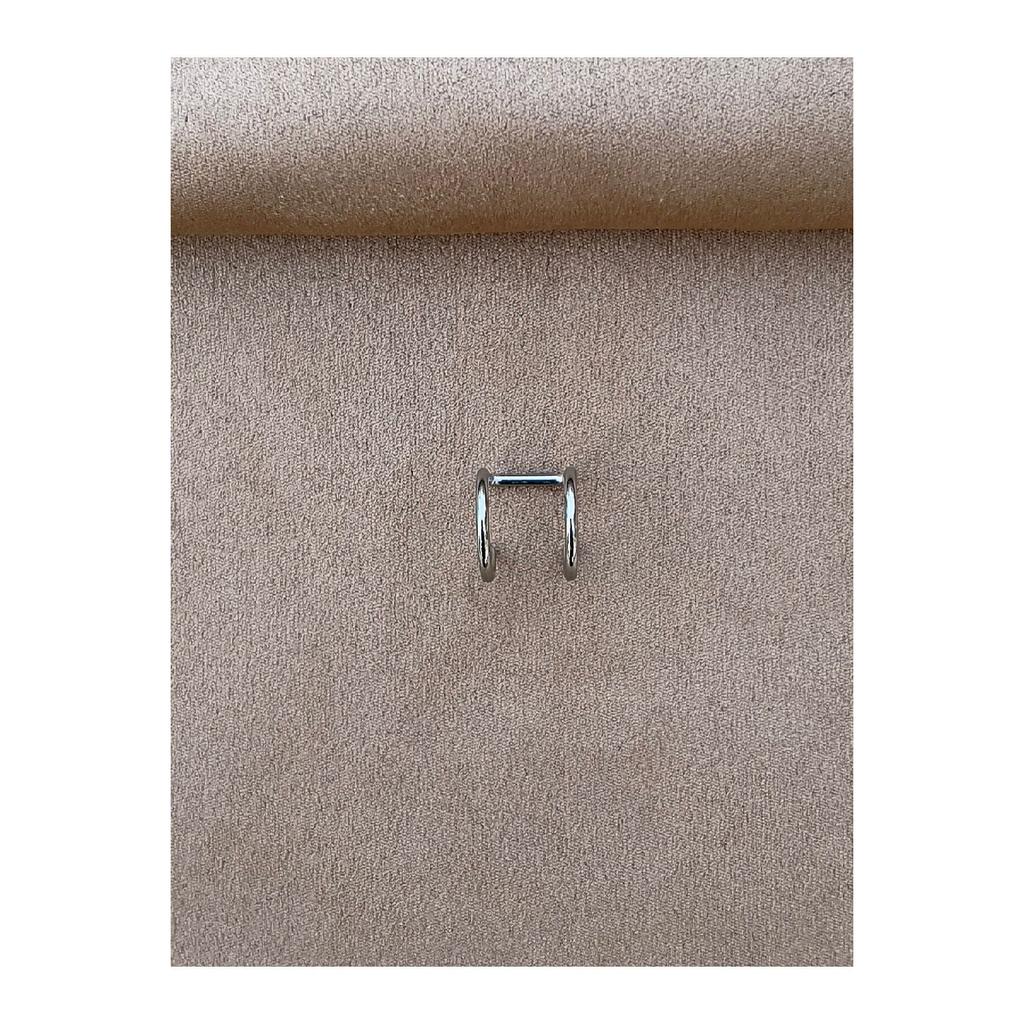 Компрессионные серьги унисекс без отверстий, искусственная губа, нос, ушной хрящ, перегородка из хирургической стали 316l, серьги-манжеты для ушей