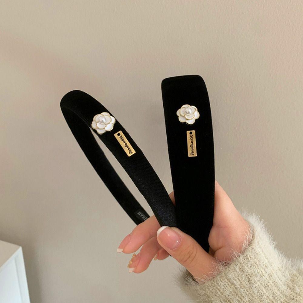 Укладка Цветы Обручи для волос Милая повязка на голову Аксессуары для волос Бархатная повязка для волос