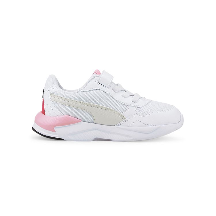 Puma X-Ray Speed Lite Ac Бело-розовые спортивные повседневные детские кроссовки 385525-04