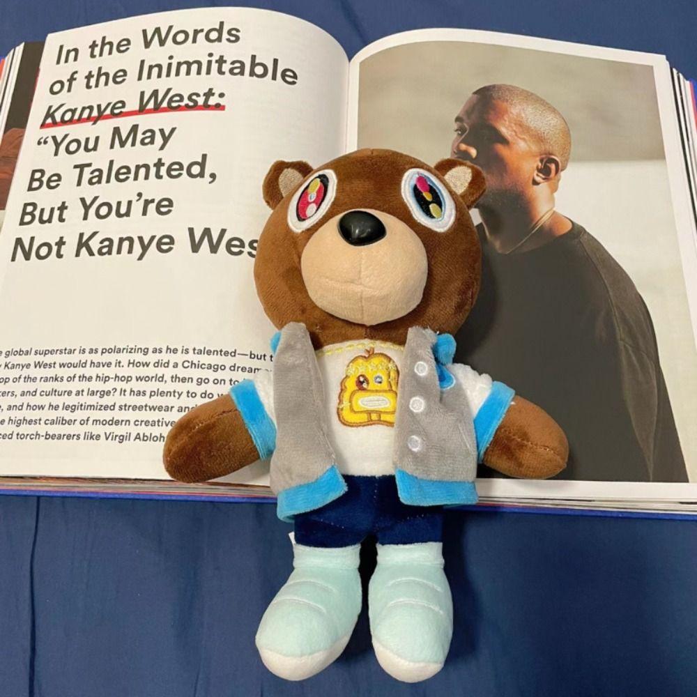 Cartoon Animal Kanye Bear Plush Toy Plush Toy  Kawaii   Home Decor