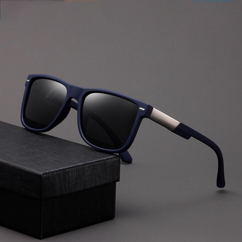Square Sunglasses for Men Polarized UV400 Fashion Sunglass Sport Sun Glasses Driving Vintage Oversized Big UV Protection Shades