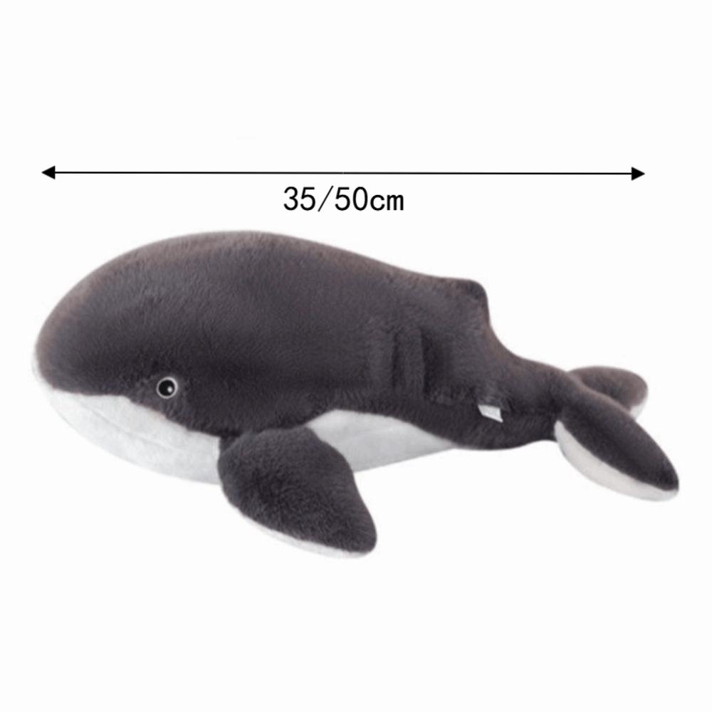 Soft Stuffed Whale Plush Toys Lifelike Blue Whale Plush Stuffed Sea Animals Sea Animals Theme