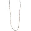 Stylish Simple Glasses Chain Non Slip Colorful Bead Eyeglasses Lanyard Strap Holder