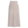 Fashion Women Female Elegent Clothing New Woolen Skirt Split Bag Hip Skirt Step Long Skirt Wool